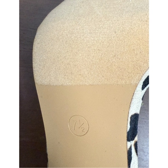 NIB Lulu's Taylor Leopard Print Heels Sz 7.5 - Picture 6 of 8